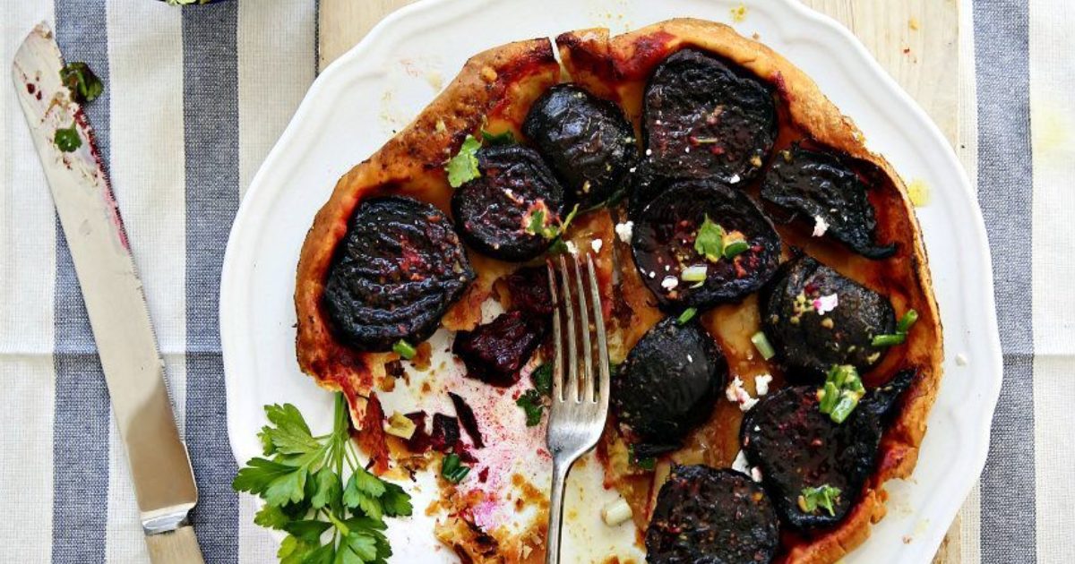 Beetroot Tarte Tatin | Groobarb's Wild Farm