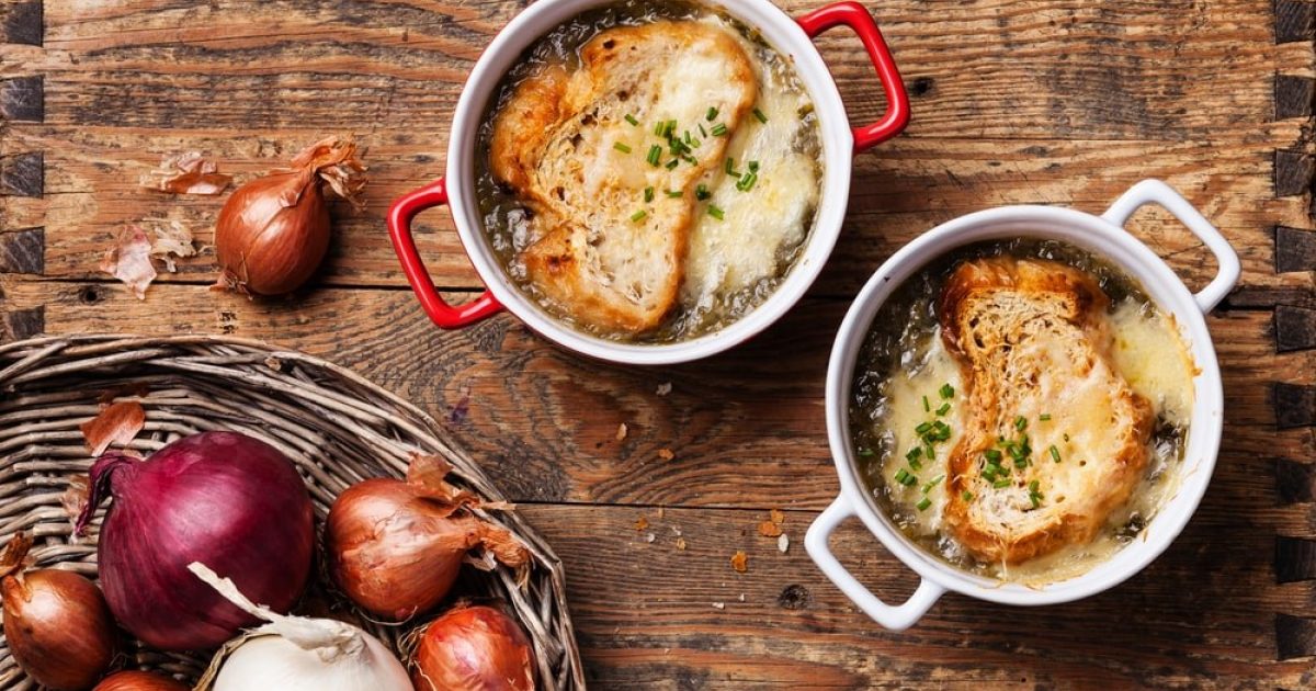 Roasted Onion Soup | Groobarb's Wild Farm