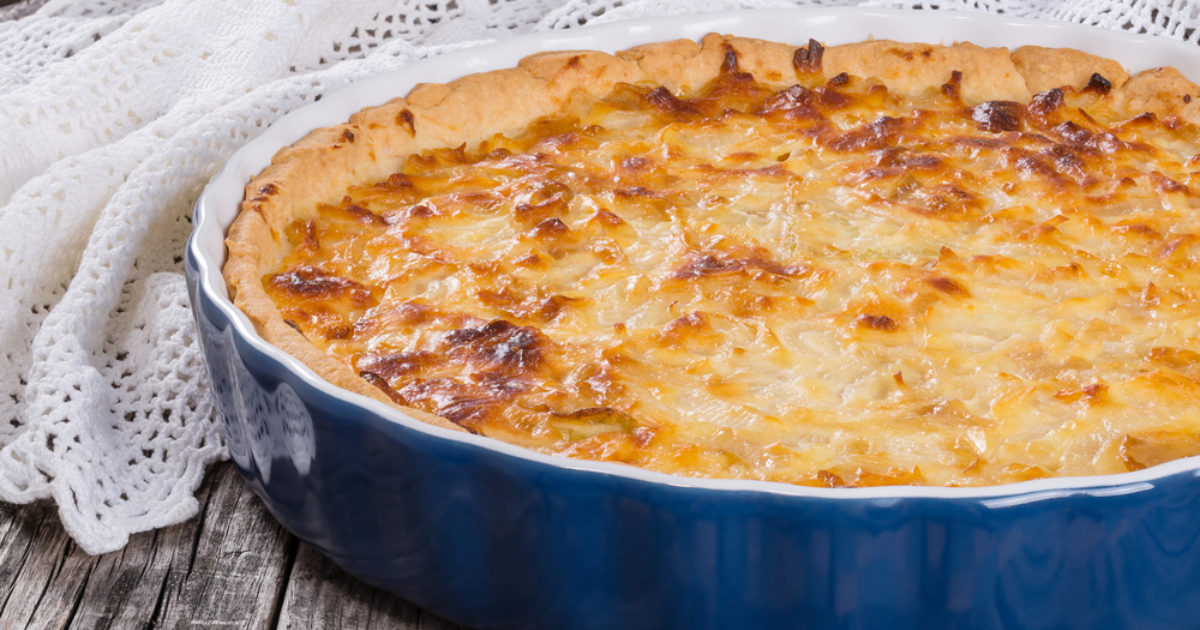 Onion Tart | Groobarb's Wild Farm