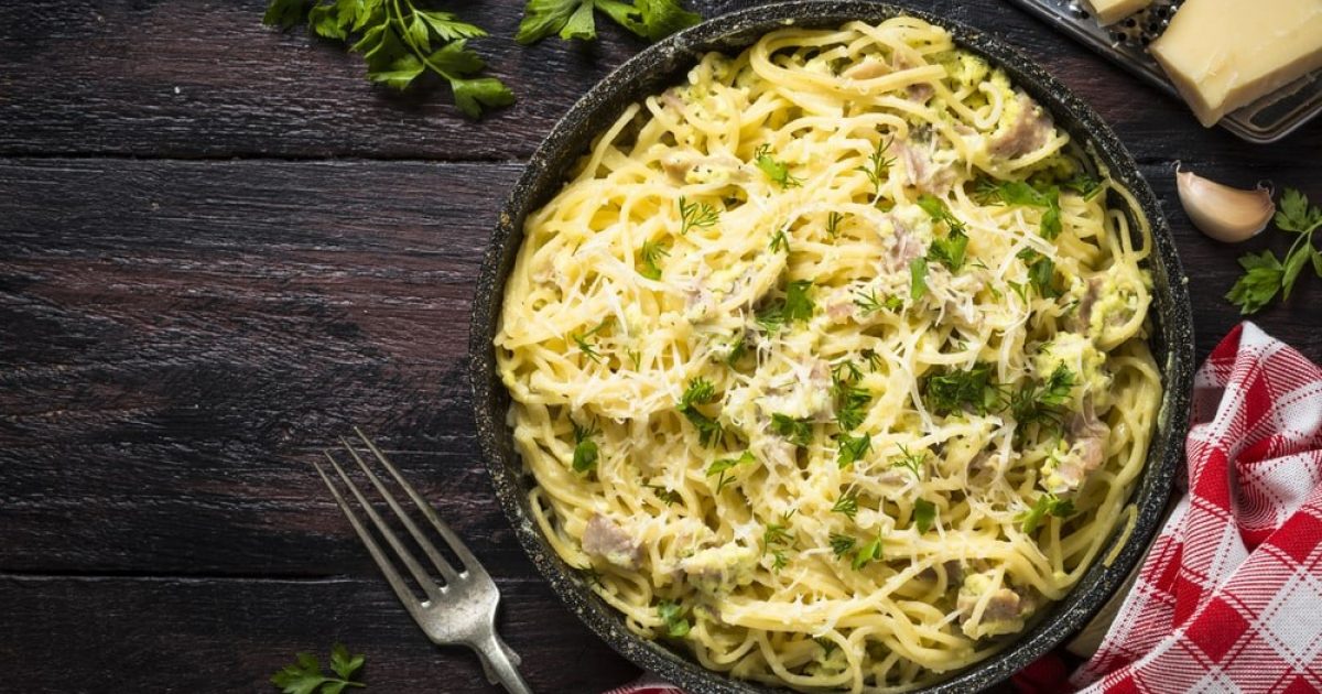 Leek Carbonara | Groobarb's Wild Farm