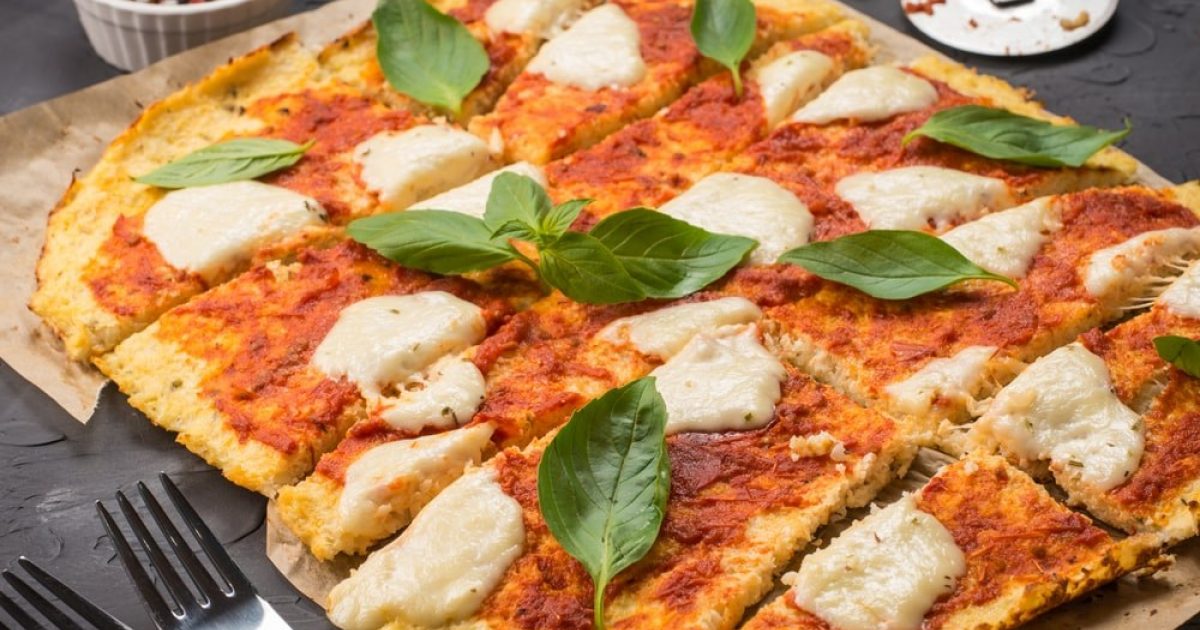Cauliflower Pizza Crust | Groobarb's Wild Farm