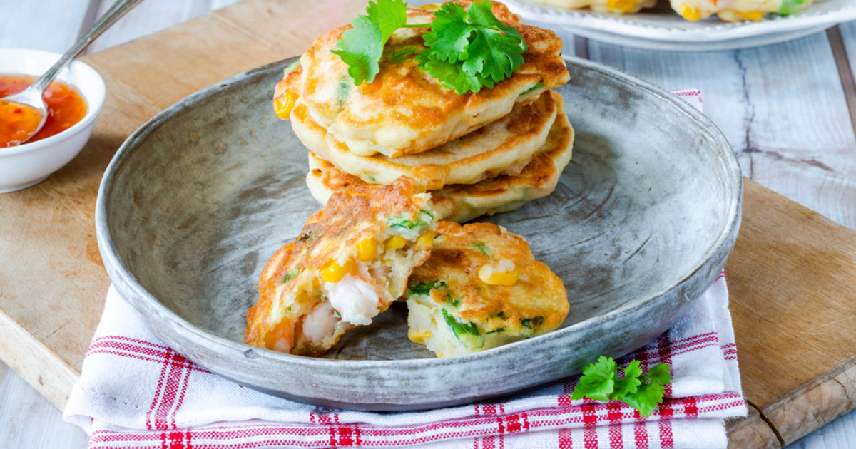 Sweetcorn Fritters | Groobarb's Wild Farm
