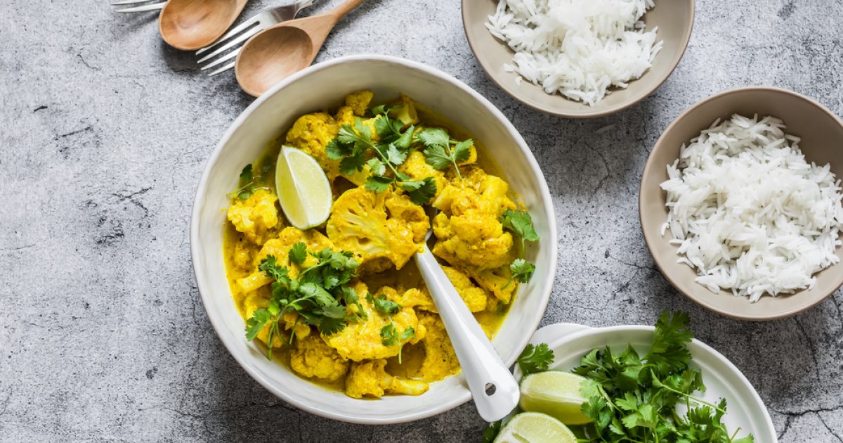 Creamy Cauliflower Curry | Groobarb's Wild Farm