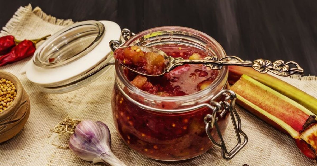 Rhubarb and Onion Chutney | Groobarb's Wild Farm