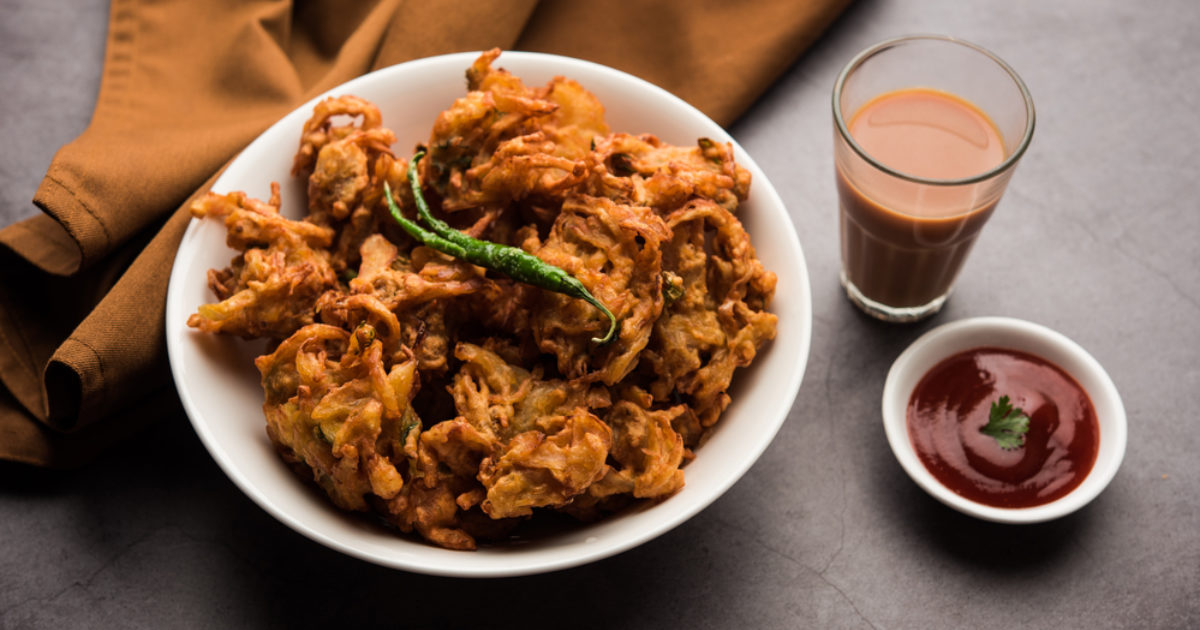 Onion Bhajis | Groobarb's Wild Farm