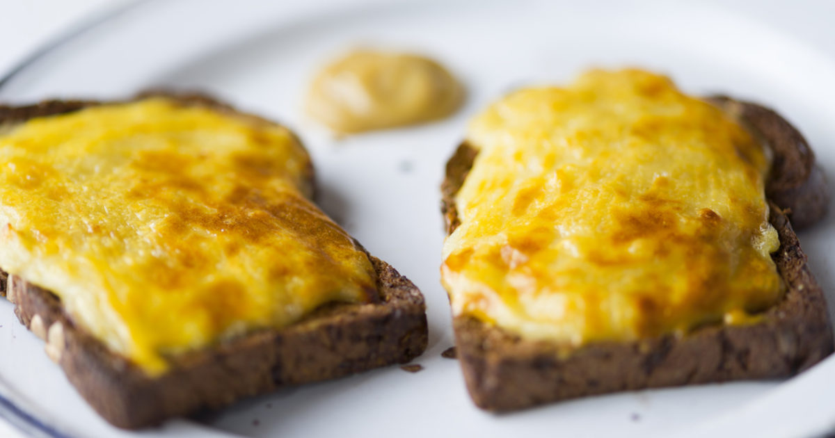 Leek and Cheese Rarebit | Groobarb's Wild Farm