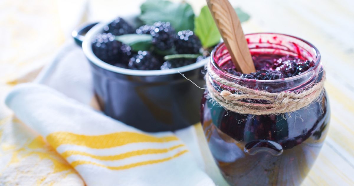 Apple and Blackberry Jam | Groobarb's Wild Farm