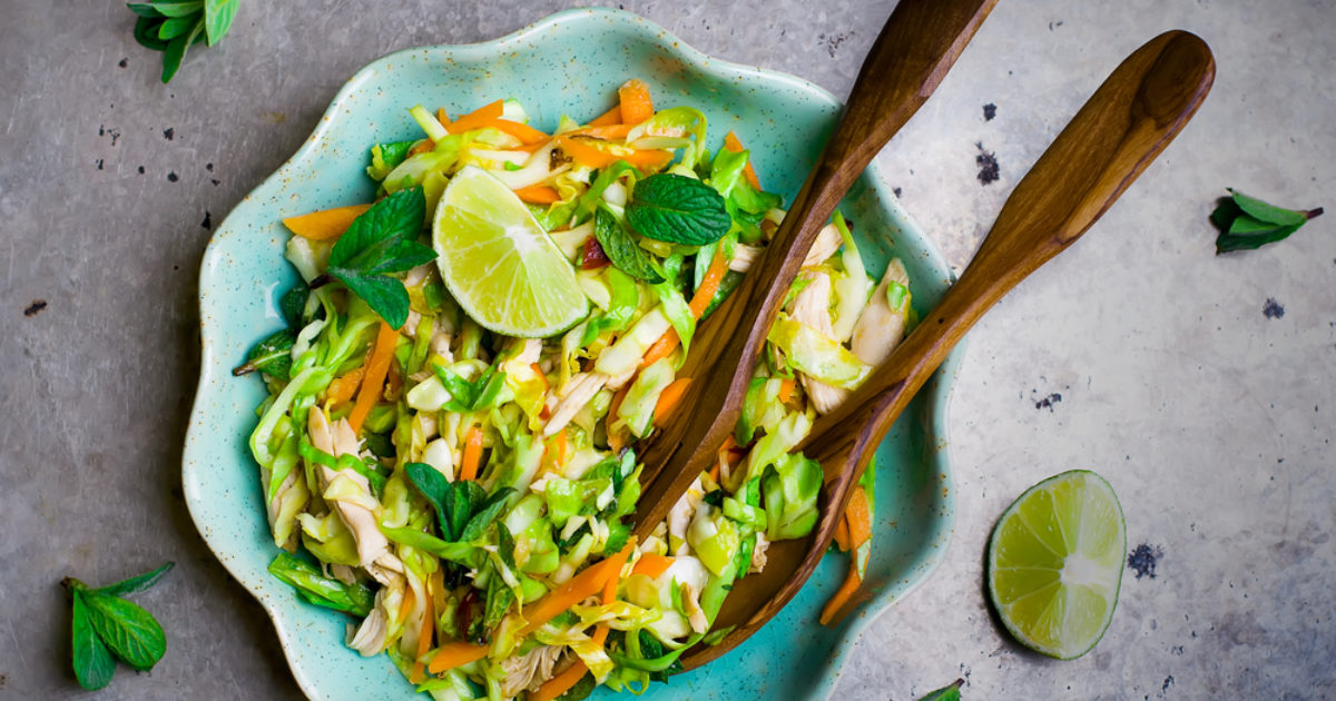 Vietnamese Salad | Groobarb's Wild Farm