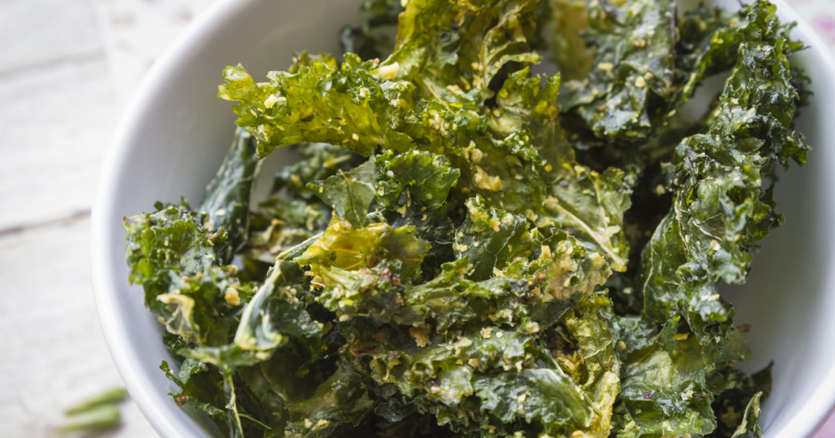 Crispy Kale | Groobarb's Wild Farm