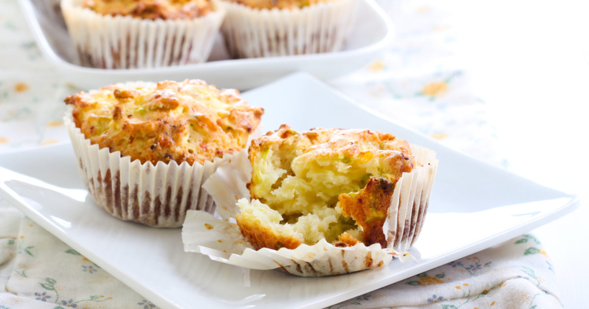 Courgette Muffins | Groobarb's Wild Farm