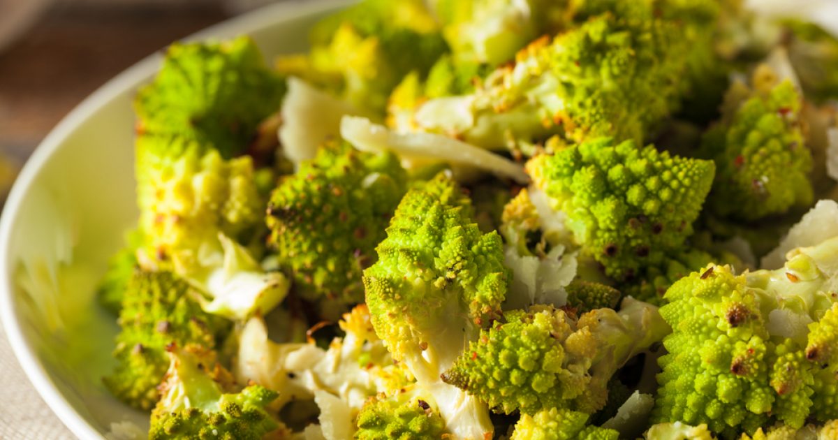 Lemon Roasted Romanesco | Groobarb's Wild Farm