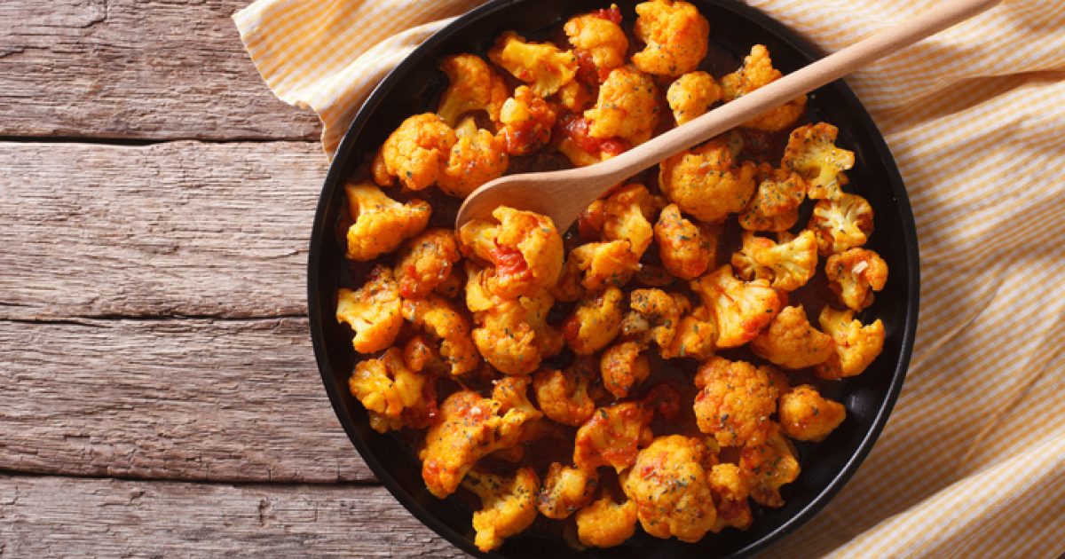 Cauliflower with Chorizo | Groobarb's Wild Farm