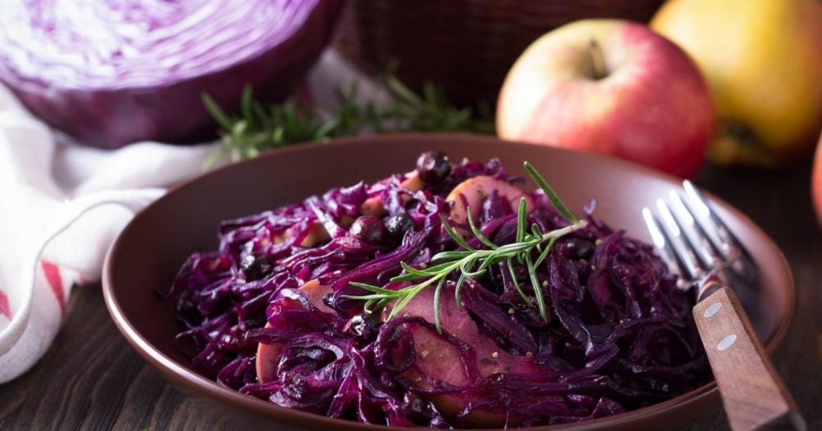 Festive Red Cabbage | Groobarb's Wild Farm