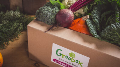 Zero packagaing veg box