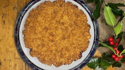 Mincepie crumble cake copy
