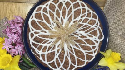 Spiced Spring Plum Cake