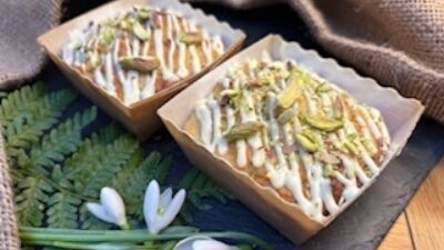 Pistachio cakes x2