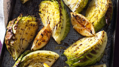 Roasted cabbage