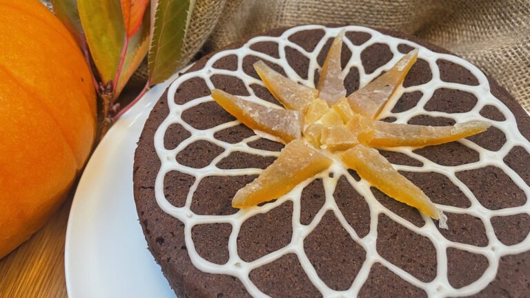 Black Treacle Bonfire Cake