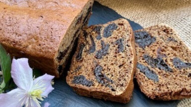 Prune and Black Treacle Tea Bread